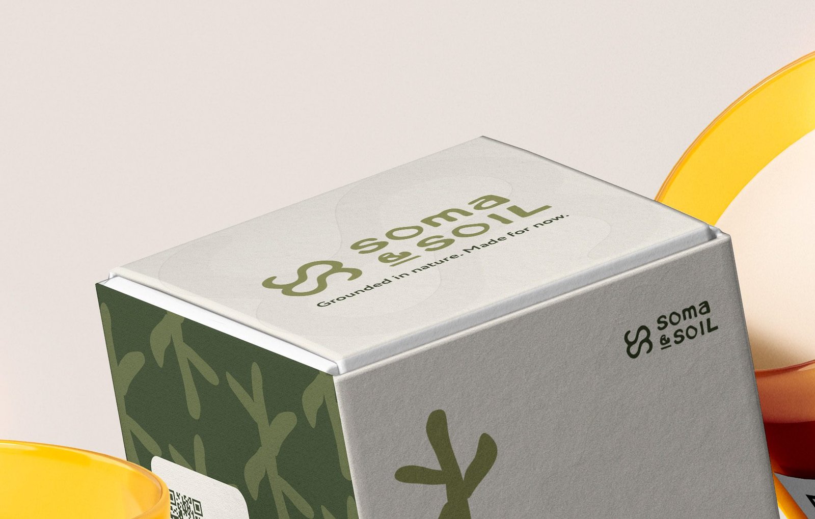 Home soma soil brandmock candle